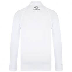 Typhoon Fintra Long Sleeve Tech Rash Vest For Youth - White
