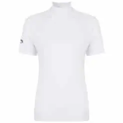 Typhoon Fintras Short Sleeve Tech Rash Vest For Women - White