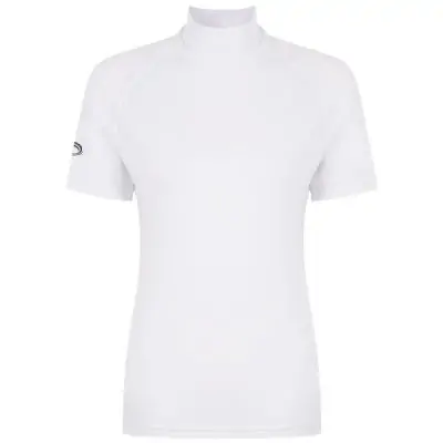 Typhoon Fintras Short Sleeve Tech Rash Vest For Women - White