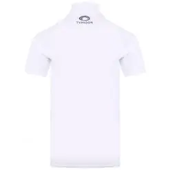 Typhoon Fintras Short Sleeve Tech Rash Vest For Youth - White