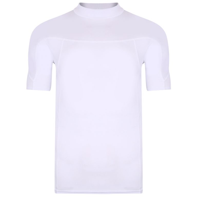 Typhoon Fintra Short Sleeve Tech Rash Vest For Men - White