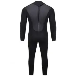 Typhoon Storm3 Full Wetsuit For Men Back Zip - Black