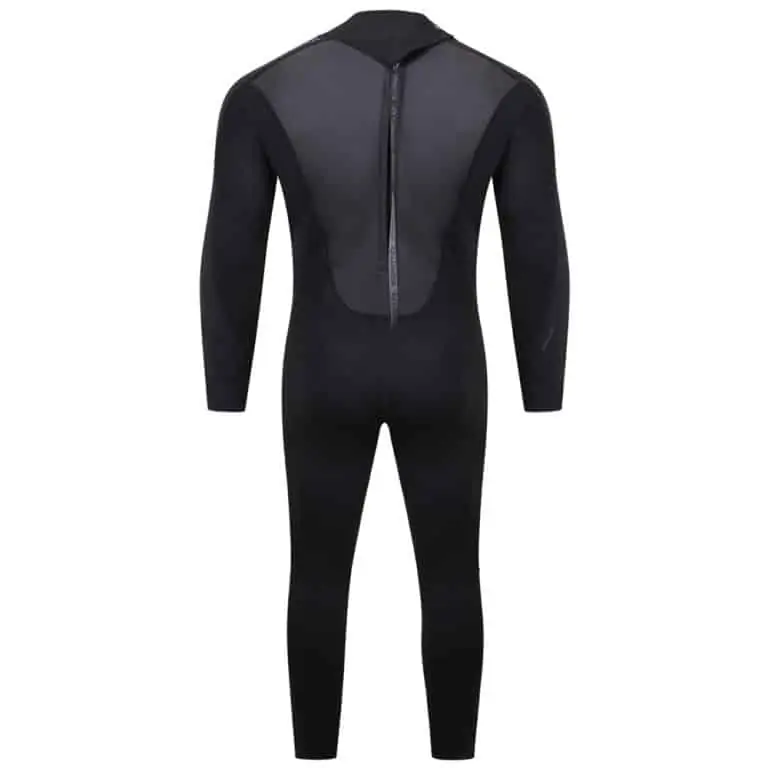 Typhoon Storm3 Full Wetsuit For Men Back Zip - Black