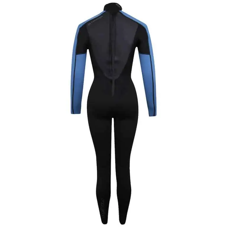 Typhoon Swarm3 Wetsuit For Women - Black/Blue Steel