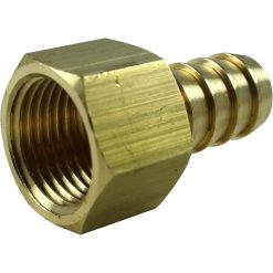 Brass Hose Tail 1/2" BSP Female to 15mm Hose - Image
