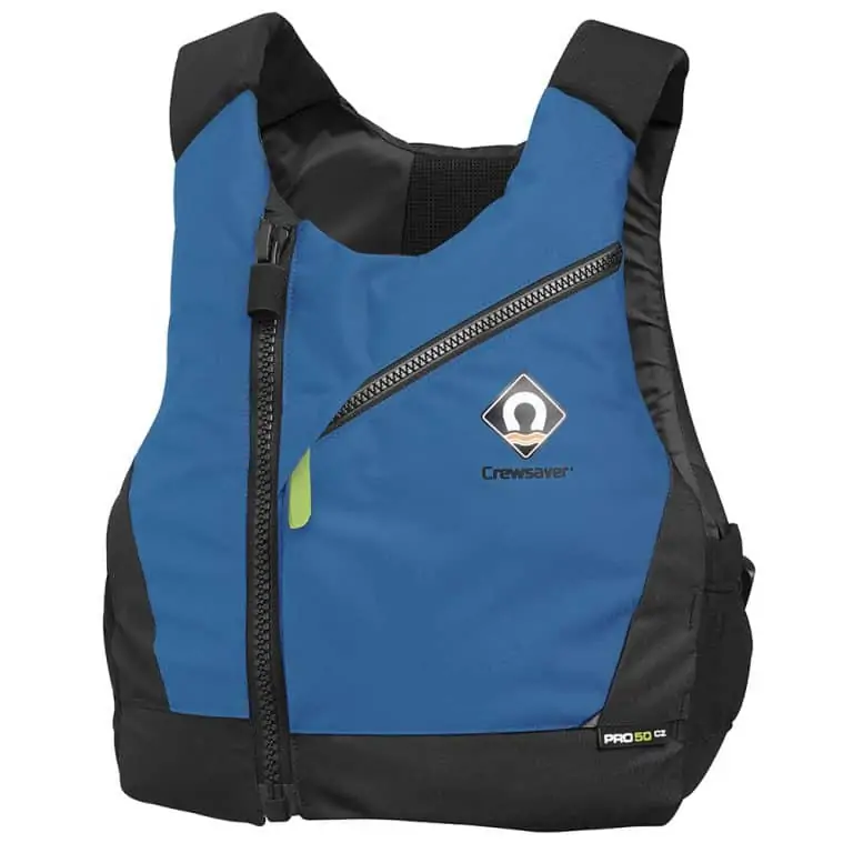 Crewsaver Pro 50N CZ Buoyancy Aid - Centre Zip - Blue