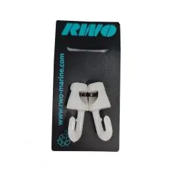 RWO Hook 4mm White Open - Image