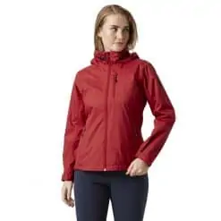 Helly Hansen Crew Hooded Midlayer Jacket for Women - Red