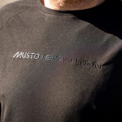 Musto Evolution Newport OSM EDYE Long Sleeve T-Shirt - Black