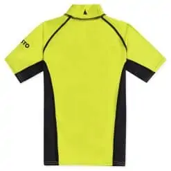 Musto Youth Championship Sunblock Short Sleeve Rash Guard - Sulphur Spring