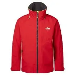 Gill OS3 Mens Coastal Jacket 2023 - Red