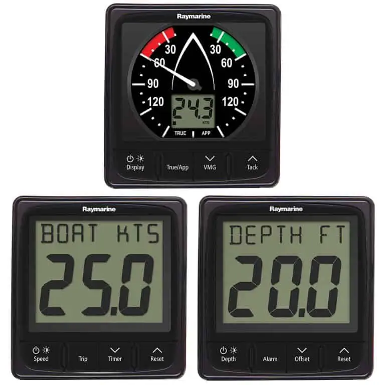 Raymarine i50 and i60 Pack Speed, Depth and Wind - Image