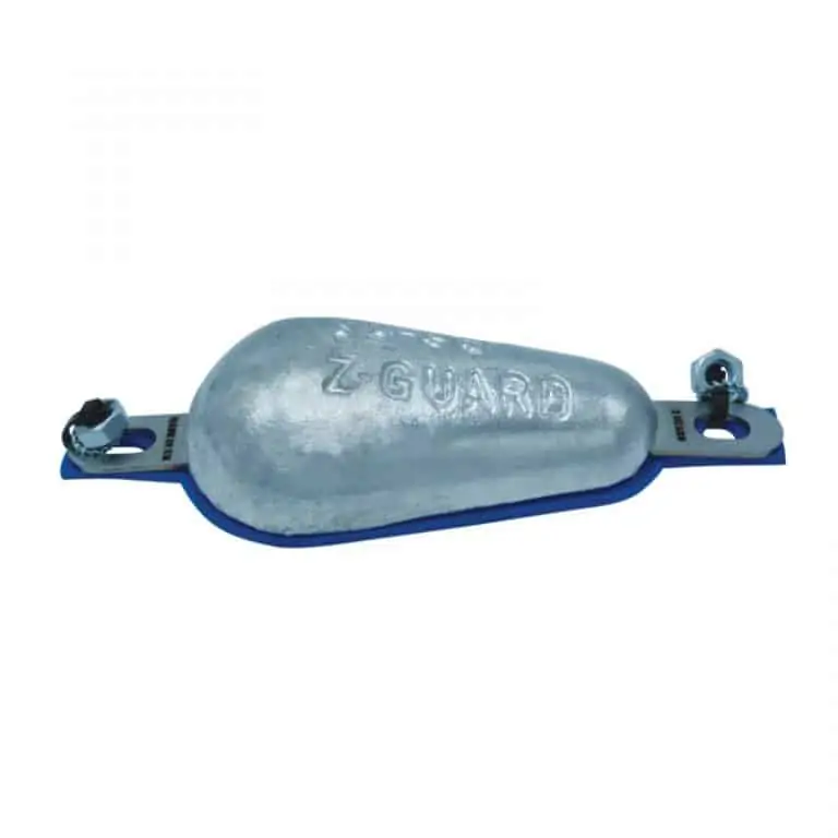 Z-Guard Zinc Pear Shaped Hull Anode 2.1KG ZG77KIT - Image