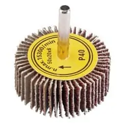 Draper Abrasive Flap Wheel (40 Grit) - Image