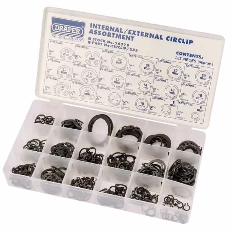 Draper Internal And External Circlip Assortment - Image