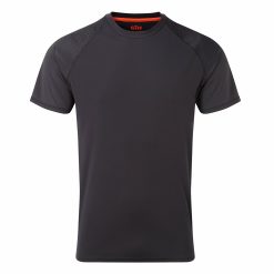 Gill UV Tec Fade Print T Shirt - Charcoal