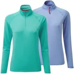 Gill Women's UV Tec Long Sleeve 1/2 Zip Tee - Image