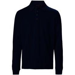 Musto Pique Rugby Shirt - Navy