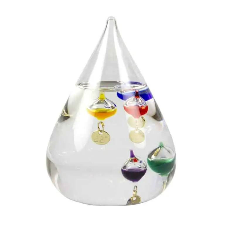 Teardrop Galileo Thermometer - Image