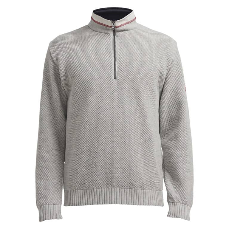 Holebrook Classic Windproof Sweater - Light Grey