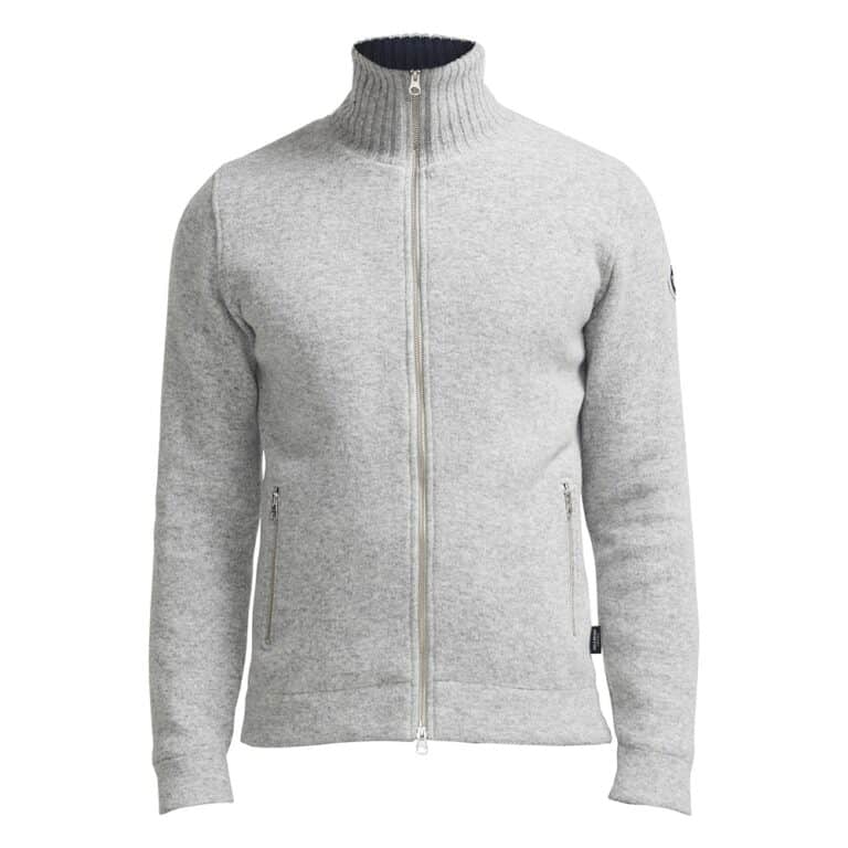 Holebrook Mans Zip WP Windproof Sweater - Grey Melange