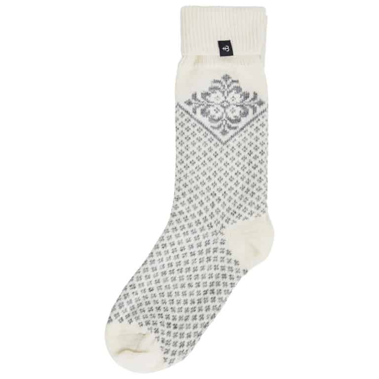 Holebrook Vallero Socks - Off White/Light Grey Mel