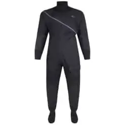 Typhoon Beadnell Ezeedon 2.0 Drysuit with Free Fleece Undersuit - Black / Grey