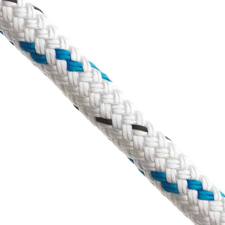 Marlow Doublebraid Rope - Blue Fleck