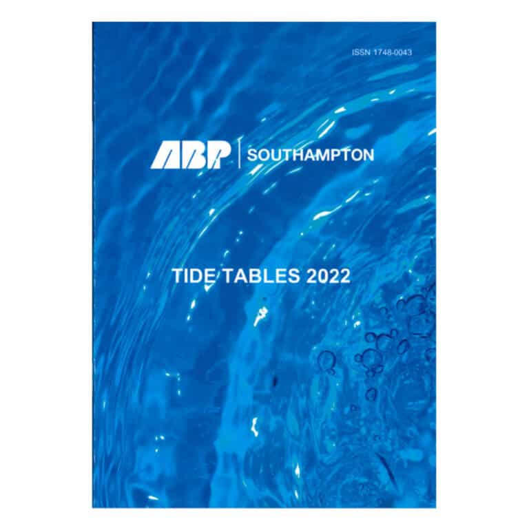 Southampton Tide Tables 2022