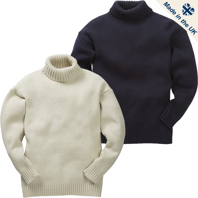Merino Wool Submariner Sweater - Image