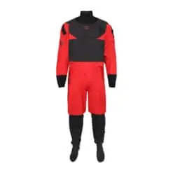 Typhoon Hypercurve 4 Drysuit with Free Fleece Undersuit - Red / Black