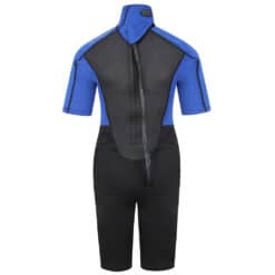 Typhoon Storm3 Shorty Wetsuit For Youth - Black / Nite Blue