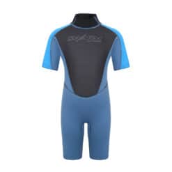 Typhoon Swarm3 Shorty Wetsuit For Infants - Blue Steel / Blue