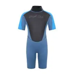 Typhoon Swarm3 Shorty Wetsuit For Infants - Blue Steel / Blue