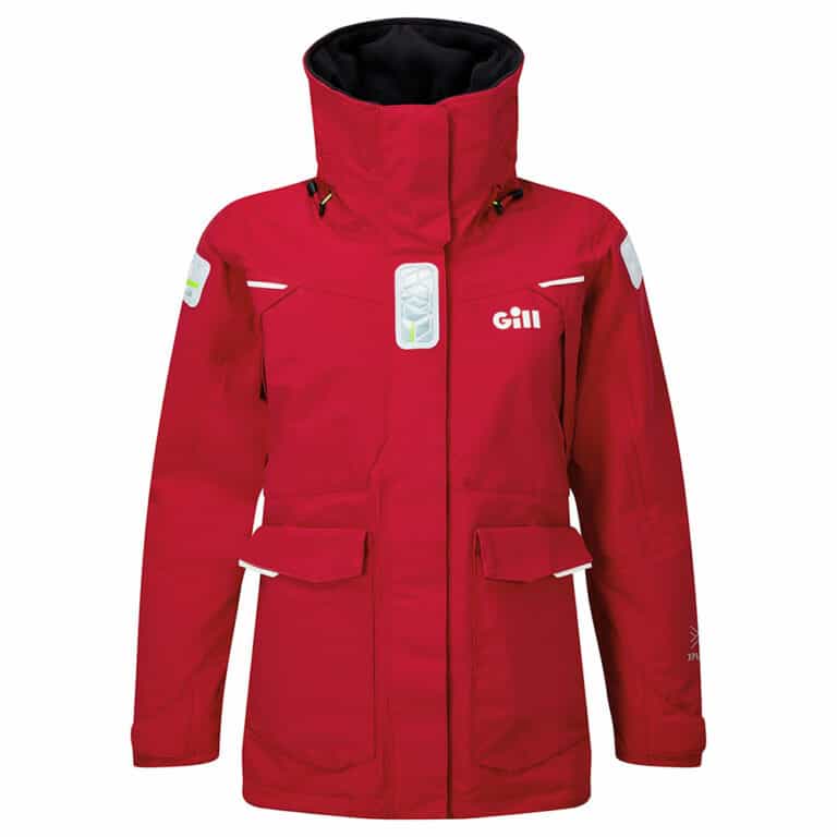 Gill OS2 Offshore Jacket For Women 2023 - Red