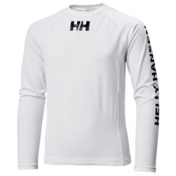 Helly Hansen Junior Waterwear Rashguard - White