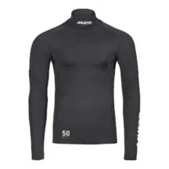 Musto Championship Long Sleeve Rash Guard - Black