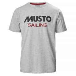 Musto T-Shirt. - Grey Melange