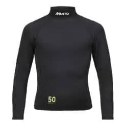 Musto Youth Championship Rash Guard - Black