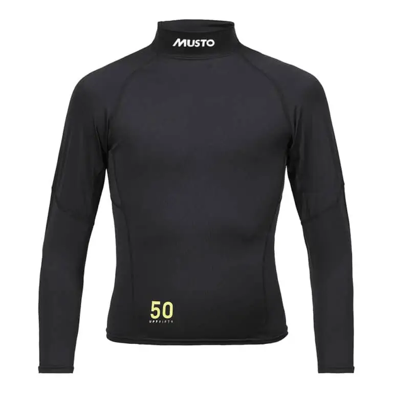 Musto Youth Championship Rash Guard - Black