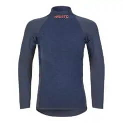 Musto Youth Flexlite Alumin 3.0 Long Sleeve Top - Midnight Marl