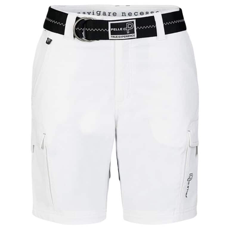 Pelle 1200 Bermuda Shorts For Women - White