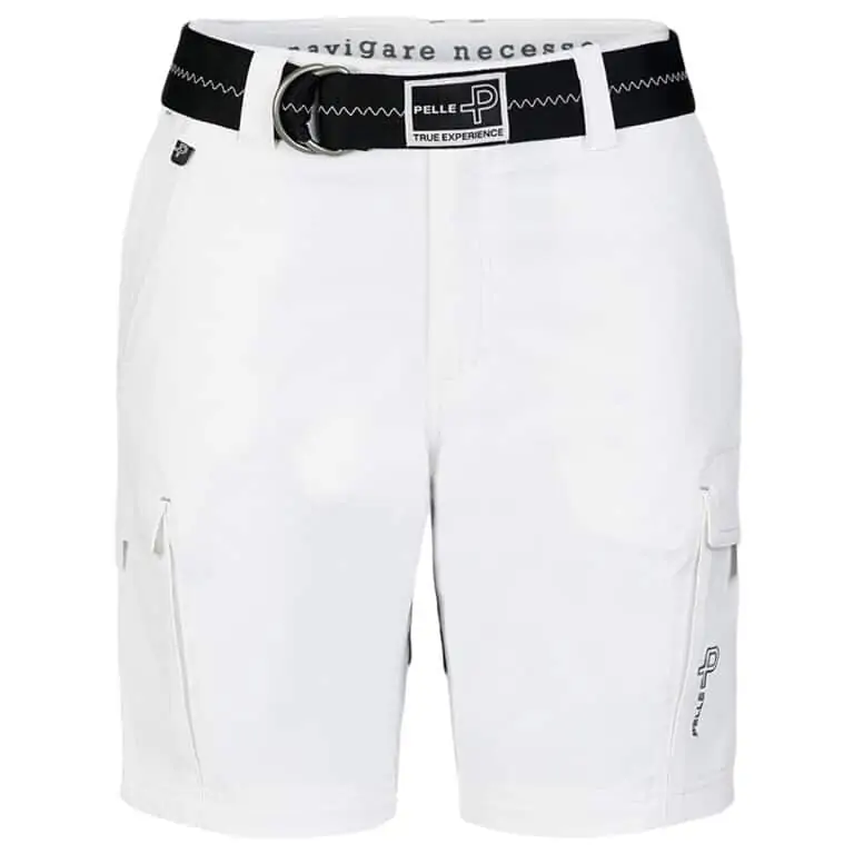 Pelle 1200 Bermuda Shorts For Women - White