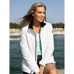 Pelle Womens Crew Jacket - White