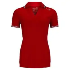 Pelle Womens Momentum Polo - Race Red