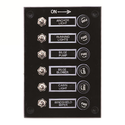AAA 6 Gang Switch Panel - Image