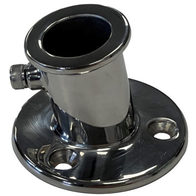 AAA Stainless Steel 1" Flagpole Socket - Image