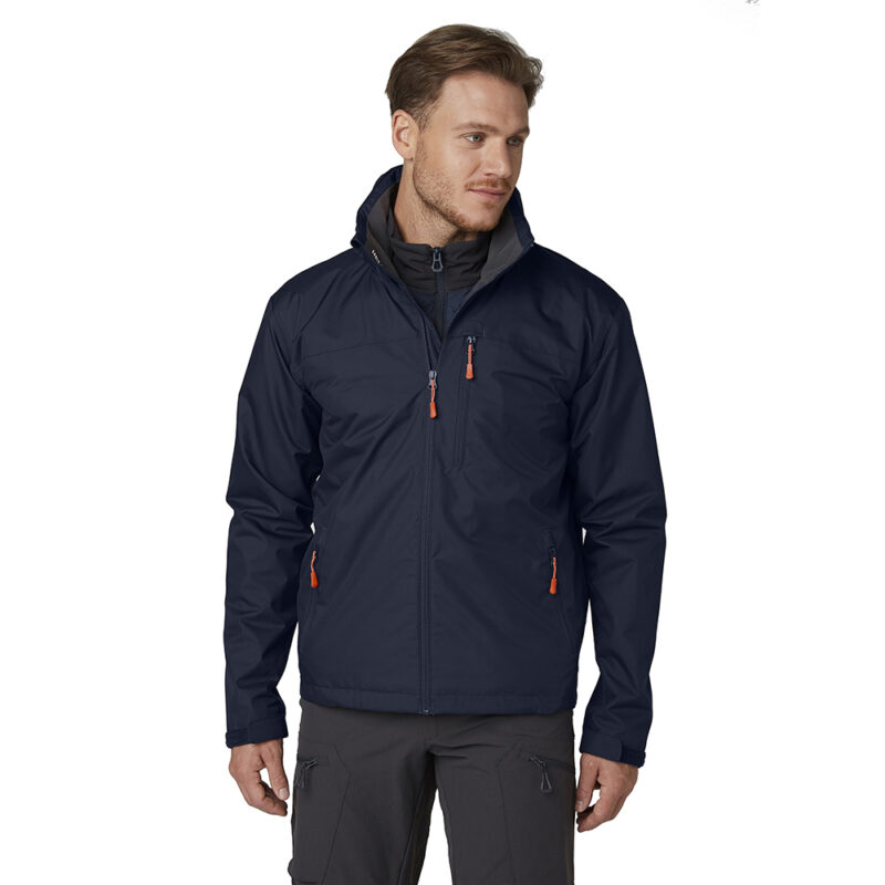 Helly Hansen Crew Hooded Jacket - Free UK mainland delivery - Marine ...