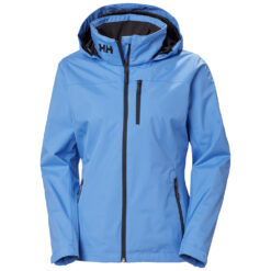 Helly Hansen Crew Hooded Midlayer Jacket for Women - Skagen Blue