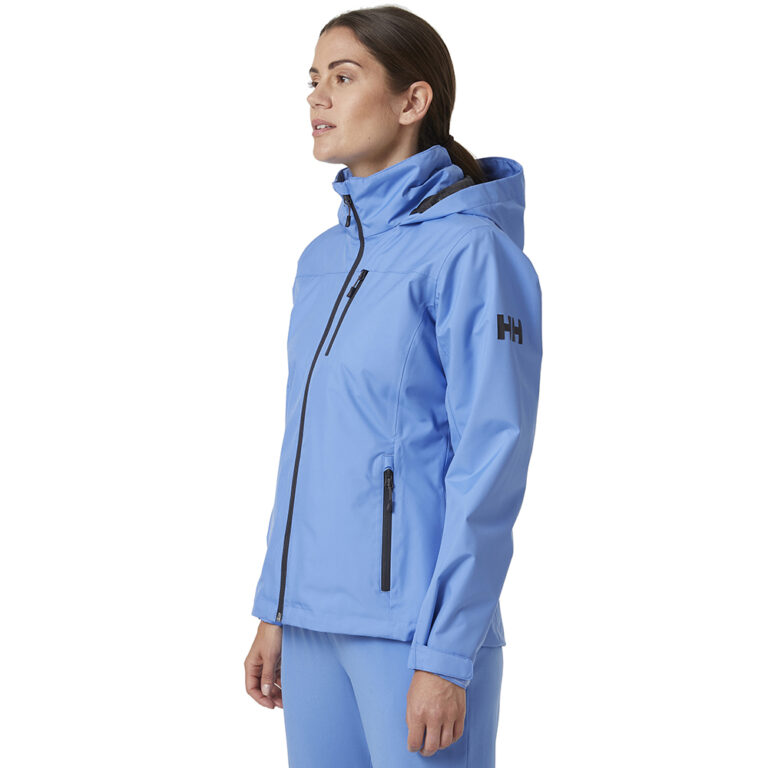 Helly Hansen Crew Hooded Midlayer Jacket for Women - Skagen Blue